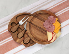 Load image into Gallery viewer, Round Charcuterie Board with Tools