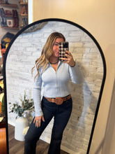 Load image into Gallery viewer, Blue Spring Zip Up