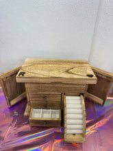 Load image into Gallery viewer, Wood Jewelry Box