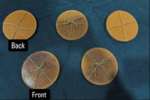 Load image into Gallery viewer, Leather Coasters