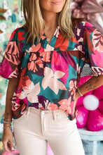 Load image into Gallery viewer, Rose Floral Blouse