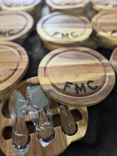 Load image into Gallery viewer, Round Charcuterie Board with Tools