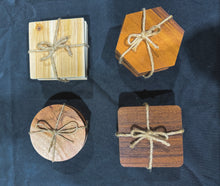 Load image into Gallery viewer, Wood Coasters