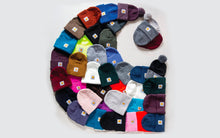 Load image into Gallery viewer, Leather Patch Beanie