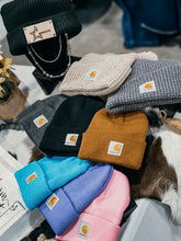 Load image into Gallery viewer, Leather Patch Beanie