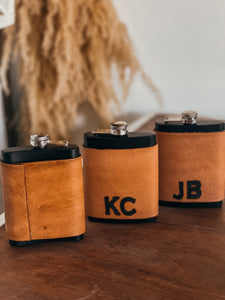 Leather Flask