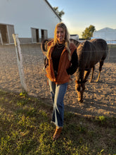 Load image into Gallery viewer, Pumpkin Plush Vest
