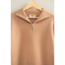 Load image into Gallery viewer, Half Zip Classic Sweater
