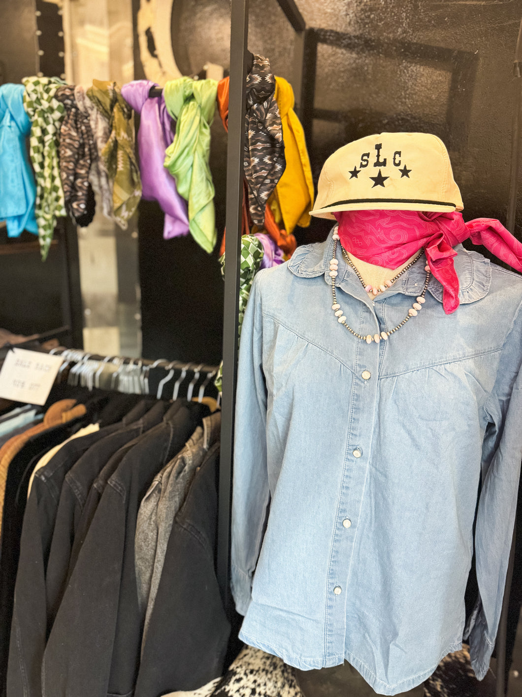 Denim Button Up Shirt