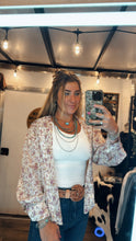 Load image into Gallery viewer, Pink Floral Blouse
