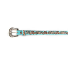 Load image into Gallery viewer, Jenson Hill Kid's Belt In Turquoise
