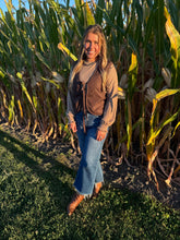 Load image into Gallery viewer, Tie Front Sherpa Vest
