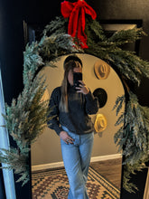 Load image into Gallery viewer, Gray Mock Neck Sweater
