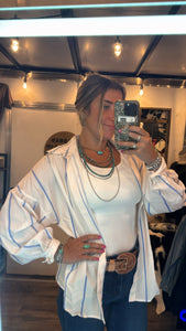 Coastal Button Up
