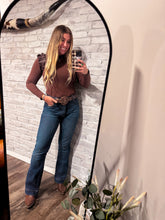 Load image into Gallery viewer, Chocolate Leather Top
