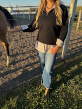 Load image into Gallery viewer, Half Zip Classic Sweater
