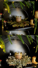 Load image into Gallery viewer, Holiday Candle Wreath
