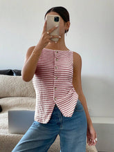 Load image into Gallery viewer, Black Striped Tank
