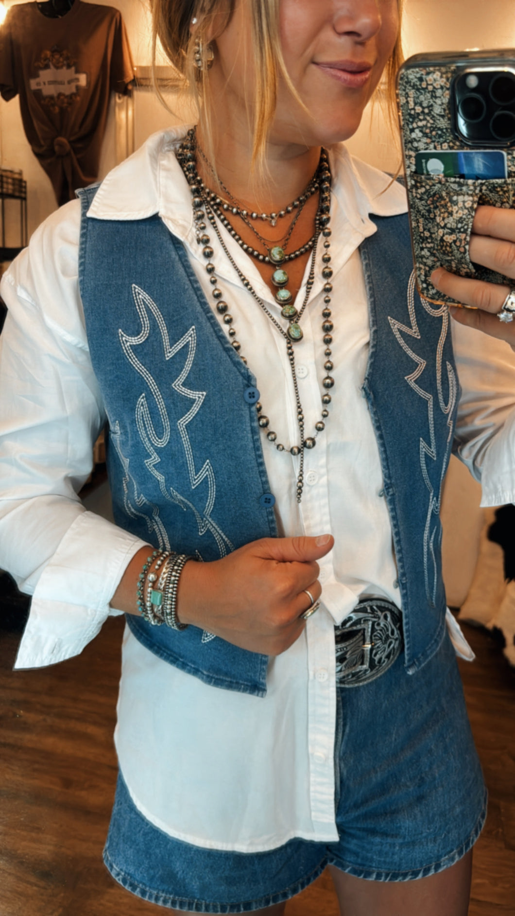 The Miley Denim Vest