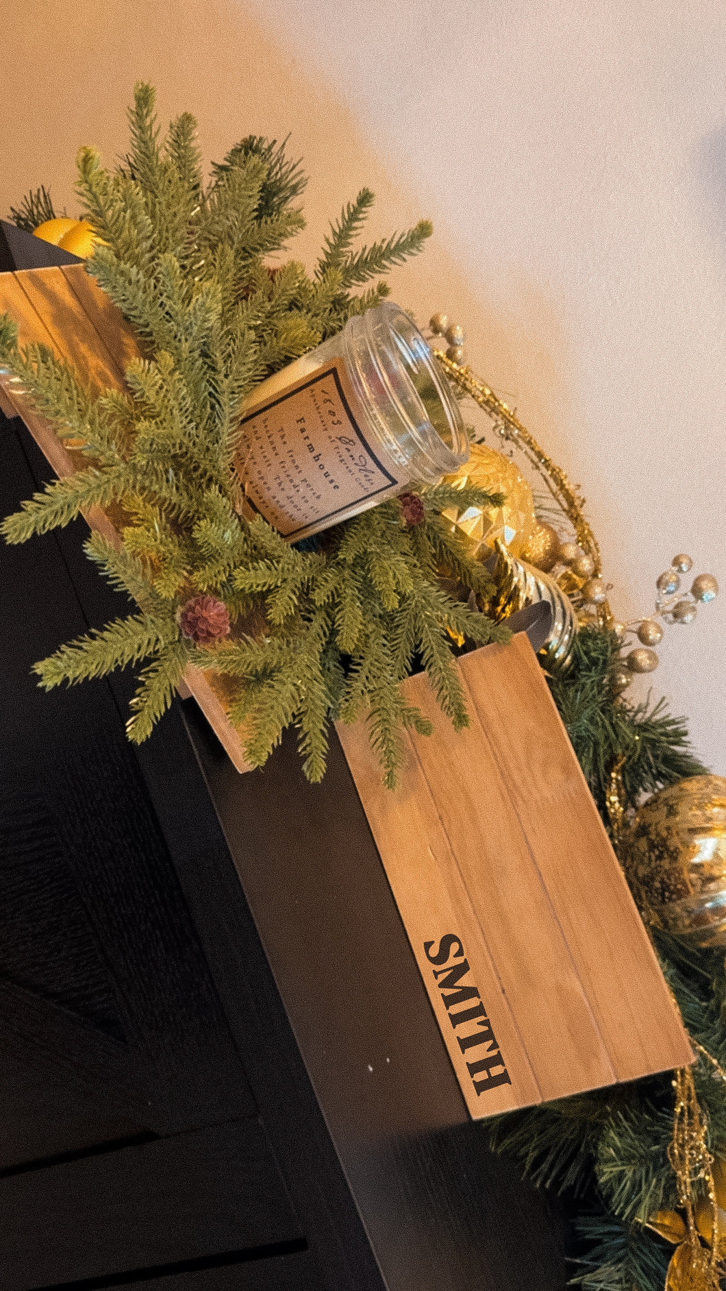 Natural Rectangular Wood Tray