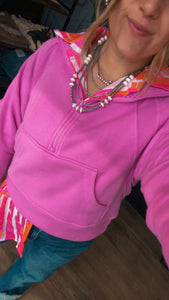 Pink Abstract  Shirt