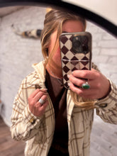 Load image into Gallery viewer, Detachable Hooded Plaid Jacket
