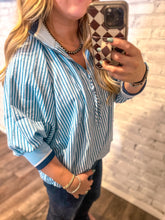 Load image into Gallery viewer, Blues Spring Quarter Zip
