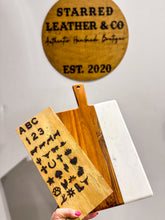 Load image into Gallery viewer, Marble Branded Board
