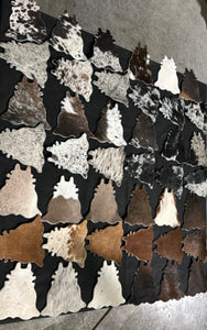 Cowhide Shape Coasters