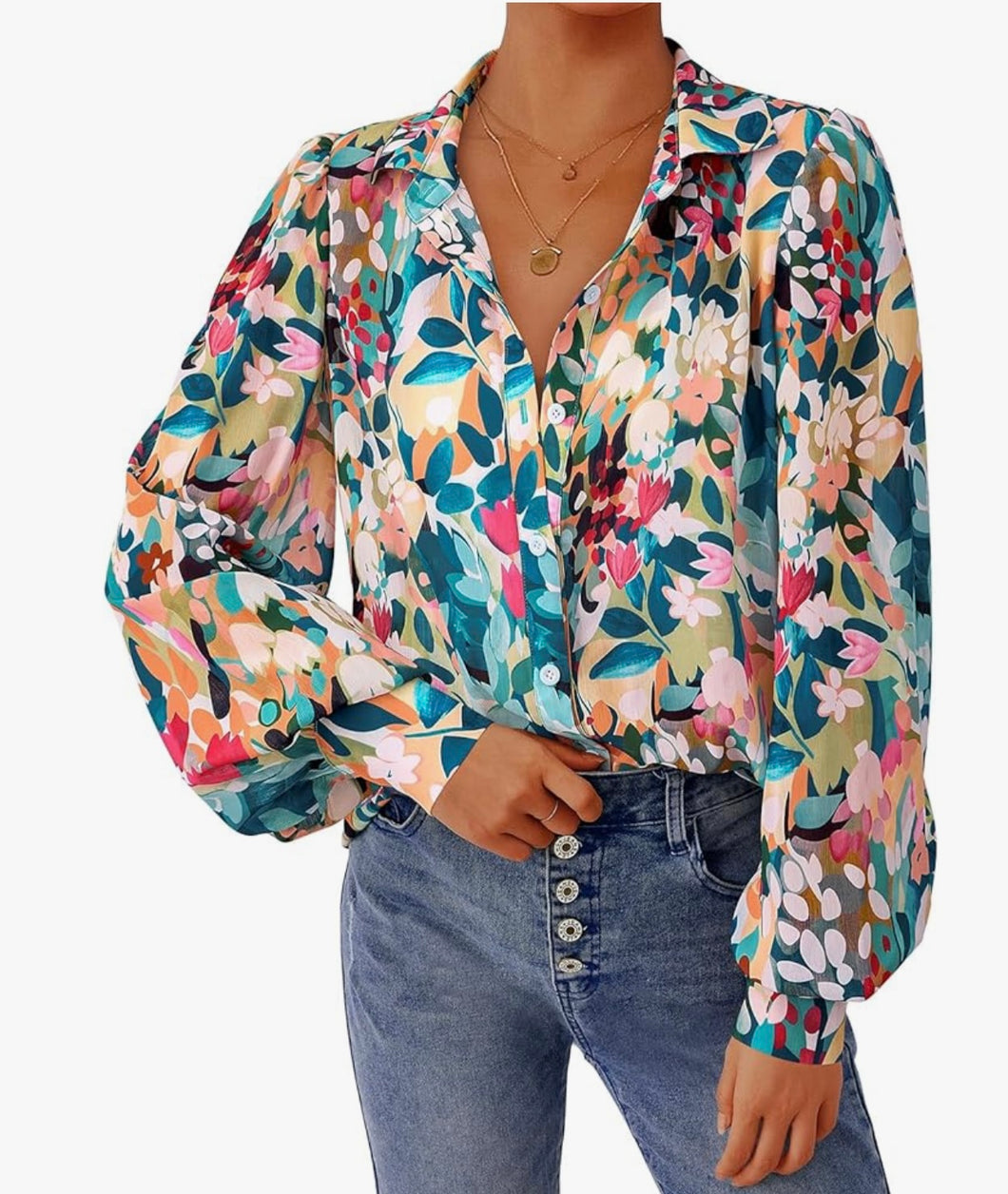 The Cora Button Up