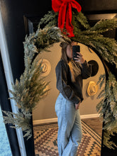 Load image into Gallery viewer, Gray Mock Neck Sweater
