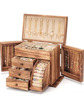 Load image into Gallery viewer, Wood Jewelry Box
