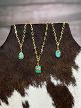 Load image into Gallery viewer, The Golden Sonoran Mountain Turquoise Necklace

