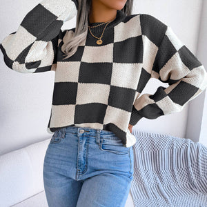 Checkered Sweater