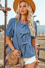 Load image into Gallery viewer, Daisy Denim Shirt
