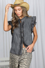 Load image into Gallery viewer, Chambray Denim Shirt
