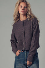 Load image into Gallery viewer, Wool Blend Button-Up Sweater
