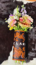 Load and play video in Gallery viewer, Leather Bouquet Wrap
