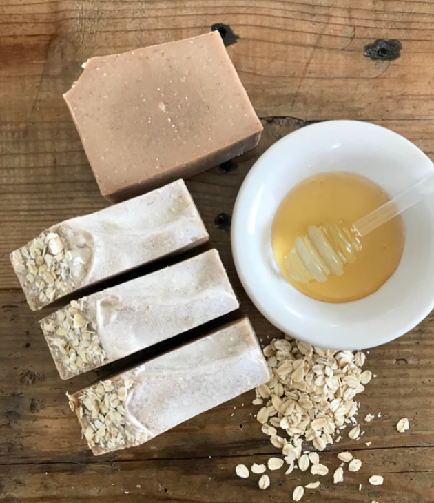 Oatmeal & Honey Goat Milk Soap