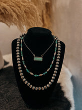 Load image into Gallery viewer, Turquoise Bar Necklace
