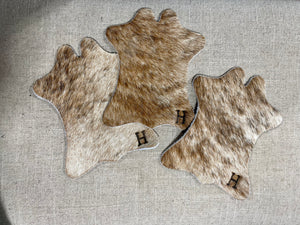 Cowhide Coasters