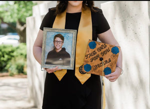 Leather Graduation Cap