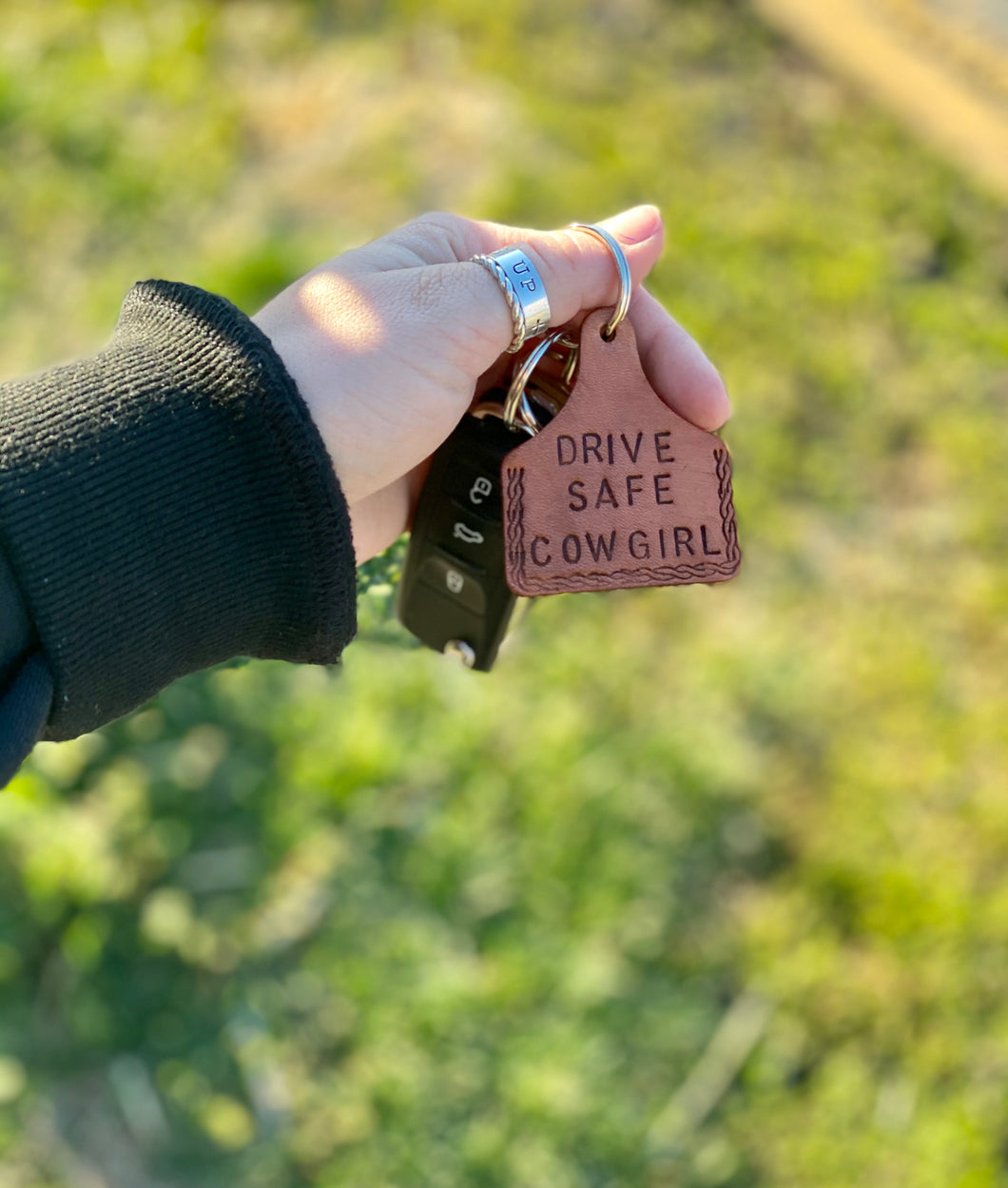 “Drive Safe” Keychain