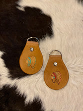 Load image into Gallery viewer, Feathered Indians Keychain
