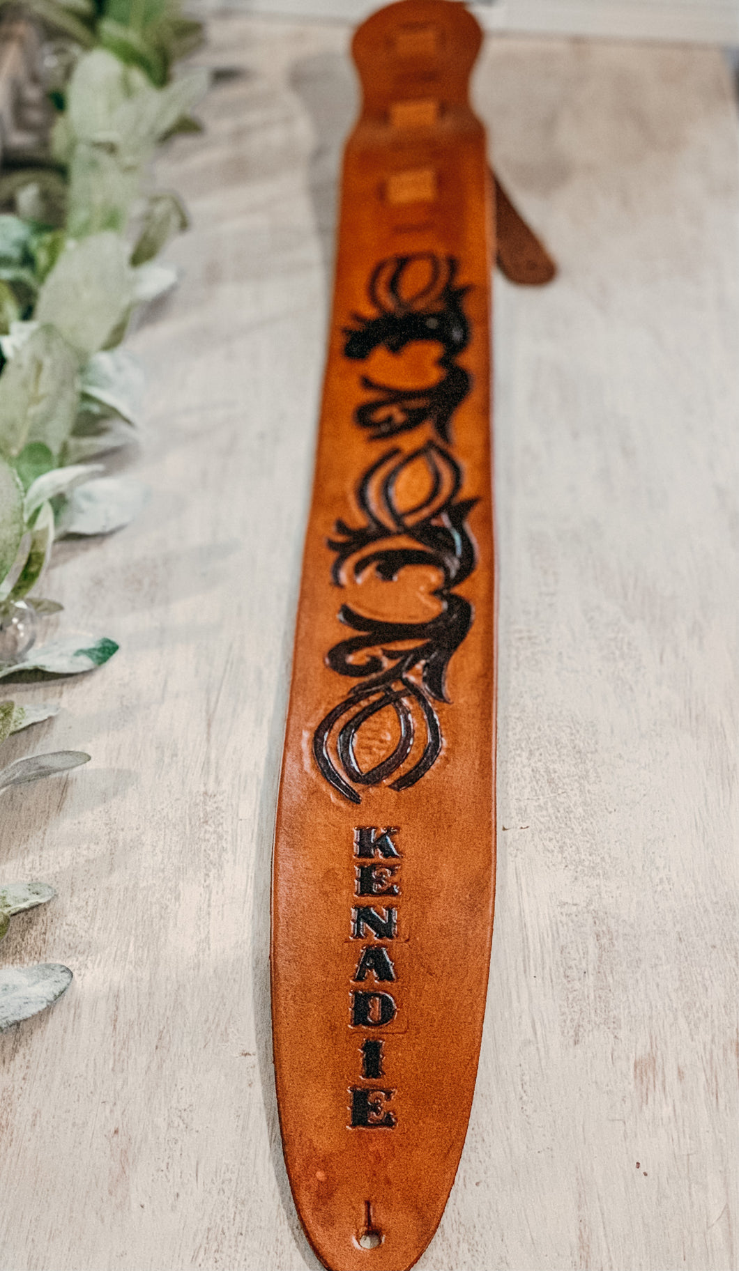 Leather Guitar Strap