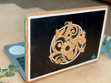 Load image into Gallery viewer, Tooled Leather Laptop Case
