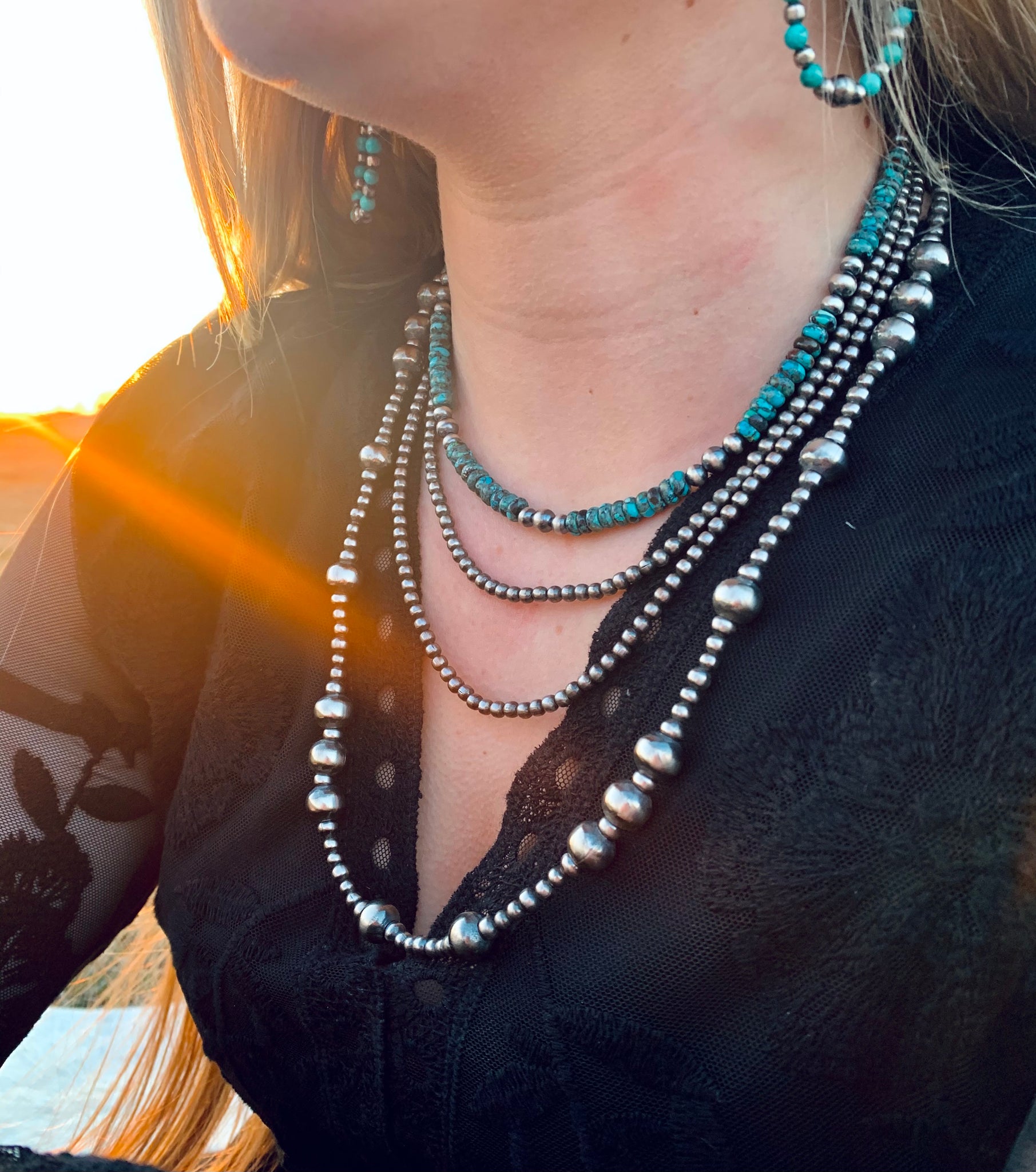 Handmade Navajo Pearls Necklace – Gallup Trading