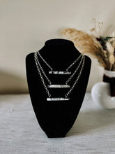 Load image into Gallery viewer, White Buffalo Bar Necklace
