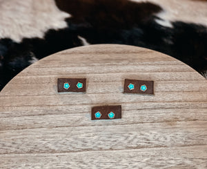 Turquoise drop earrings