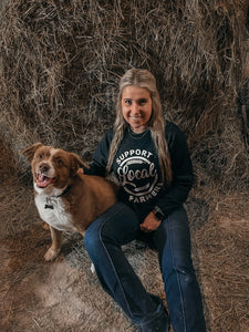 Support Local Farmers Long Sleeve